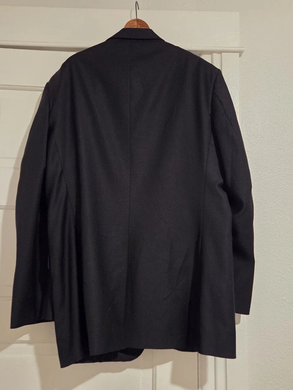 Brooks Brothers Loro Piana Two-Button Blazer Black with Gold Buttons Men's 43L